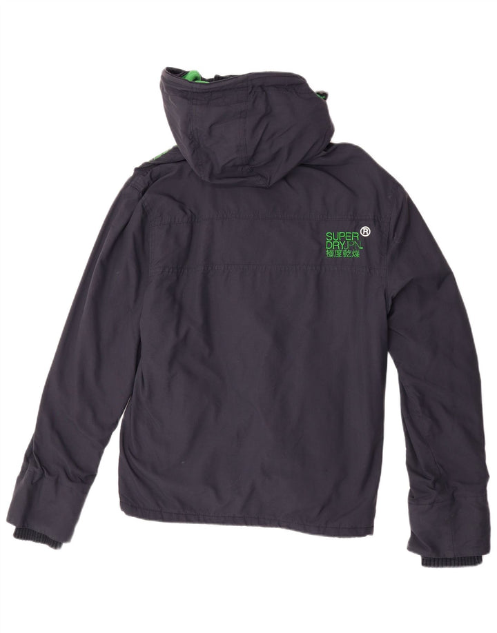 Superdry Chaqueta Cortavientos Windcheater para Mujer UK 44 Azul Marino Mediano