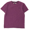 Crew Clothing Camiseta para hombre Top Medio Algodón Púrpura