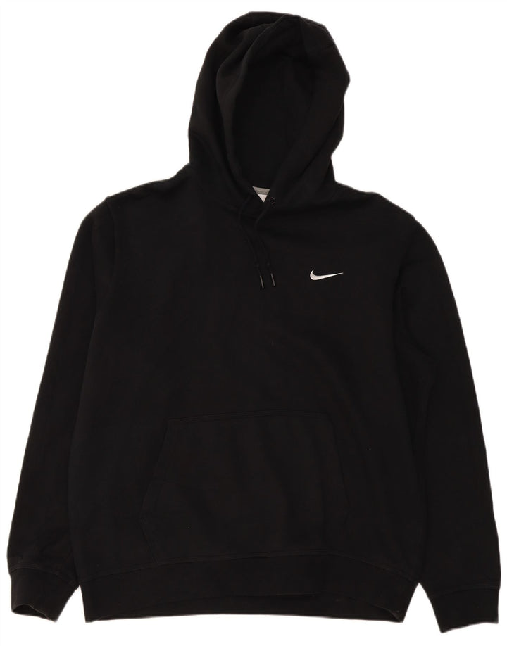 Nike - Sudadera con capucha para hombre, talla XL, algodón negro