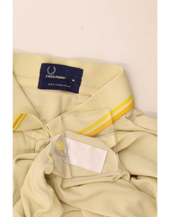 Polo Fred Perry Hombre Algodón Amarillo Medio