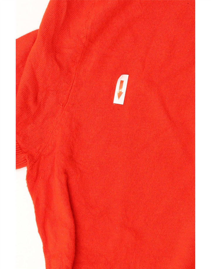 Polo Zara Hombre Rojo Mediano