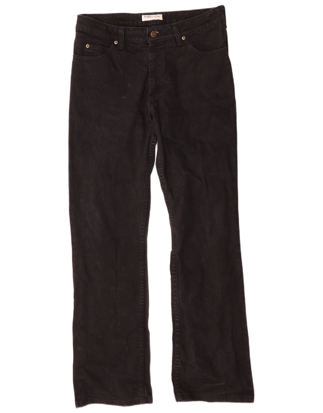 LEE Vaqueros Cameron de Cintura Alta para Mujer W33 L33 Negro