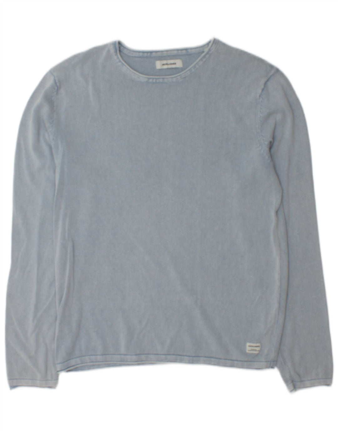 Jersey Jack & Jones Hombre con Cuello Barco de Algodón Azul Medio