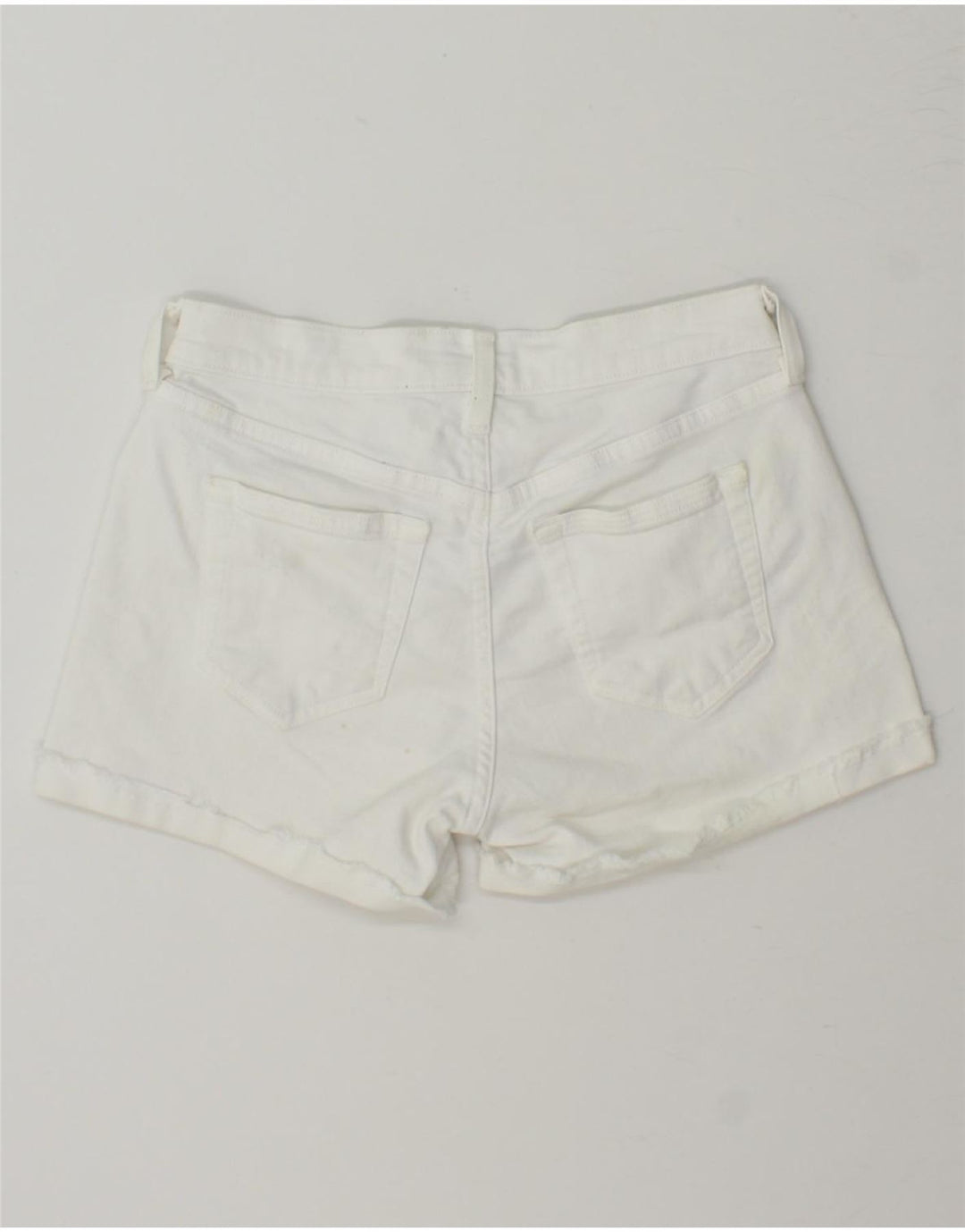 J. CREW Womens Denim Shorts W24 XS White Cotton Vintage J. Crew and Second-Hand J. Crew from Messina Hembry 