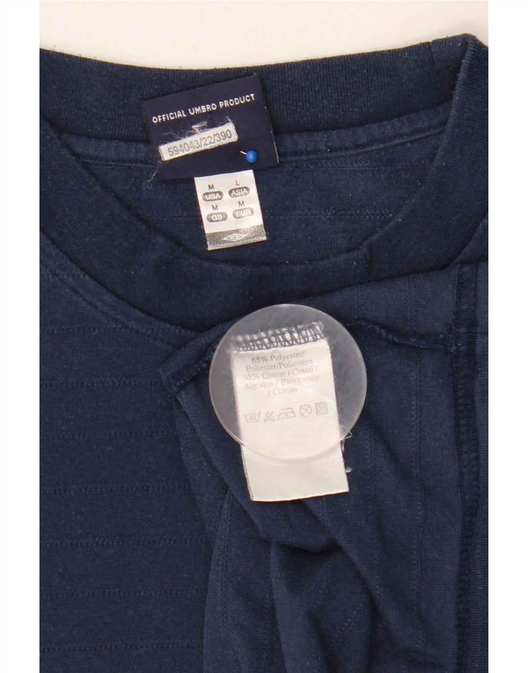 Camiseta Umbro Hombre Top Medium Azul Marino Poliéster