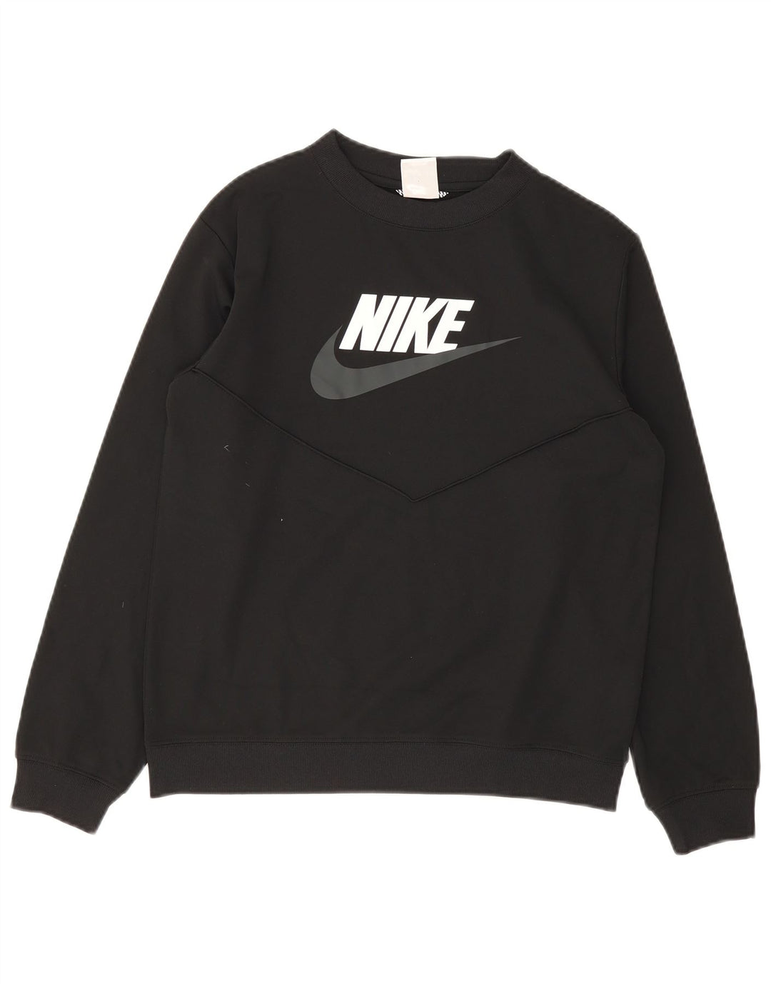 Nike Boys Graphic Sudadera Jumper 13-14 años Negro Poliéster
