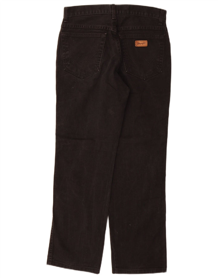Wrangler Vaqueros rectos Texas para hombre W32 L30 Algodón negro