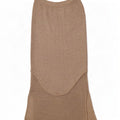 Roisin McCarthy Falda larga de punto para mujer mediana W30 algodón beige