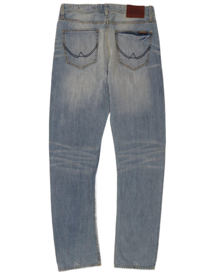 Superdry Vaqueros Sueltos Copperfill Para Hombre W31 L32 Algodón Azul
