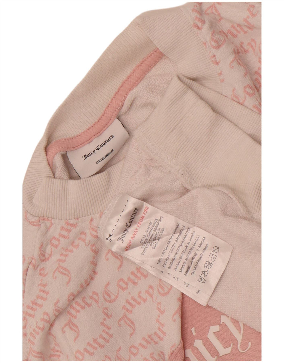 Juicy Couture - Sudadera para mujer, talla 40, talla mediana, color blanco