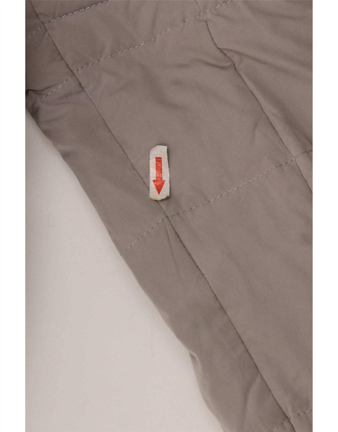 Napapijri Chaqueta acolchada con capucha para mujer UK 10 Small Gris Poliéster