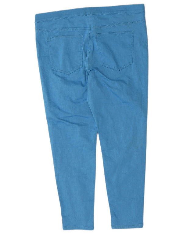 Marks & Spencer Vaqueros Jegging para Mujer UK 18 XL W36 L26 Algodón Azul