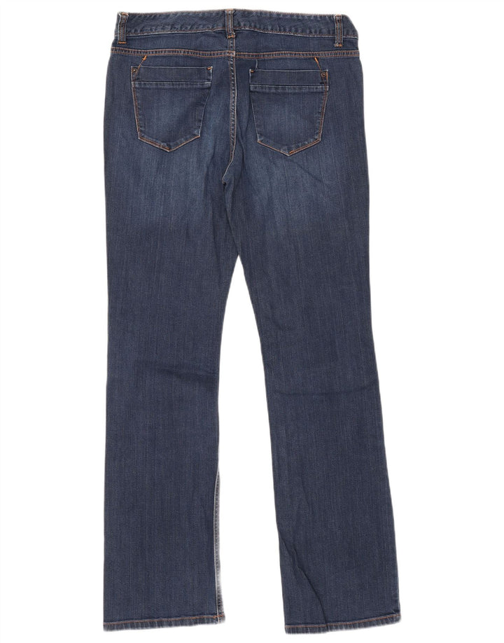 MOSSIMO Jeans Curvy Bootcut para Mujer US 12 Grande W32 L32 Algodón Azul
