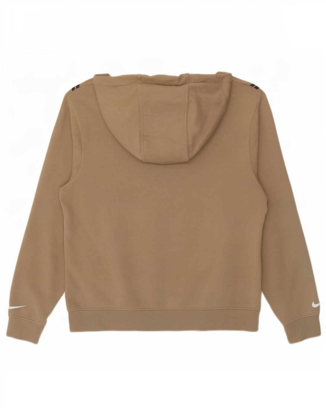 Nike Hombre Sudadera Con Capucha Gráfica Jersey De Algodón Beige Medio