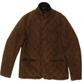 ALL SAINTS Womens Quilted Jacket UK 18 XL Brown Vintage All Saints and Second-Hand All Saints from Messina Hembry 