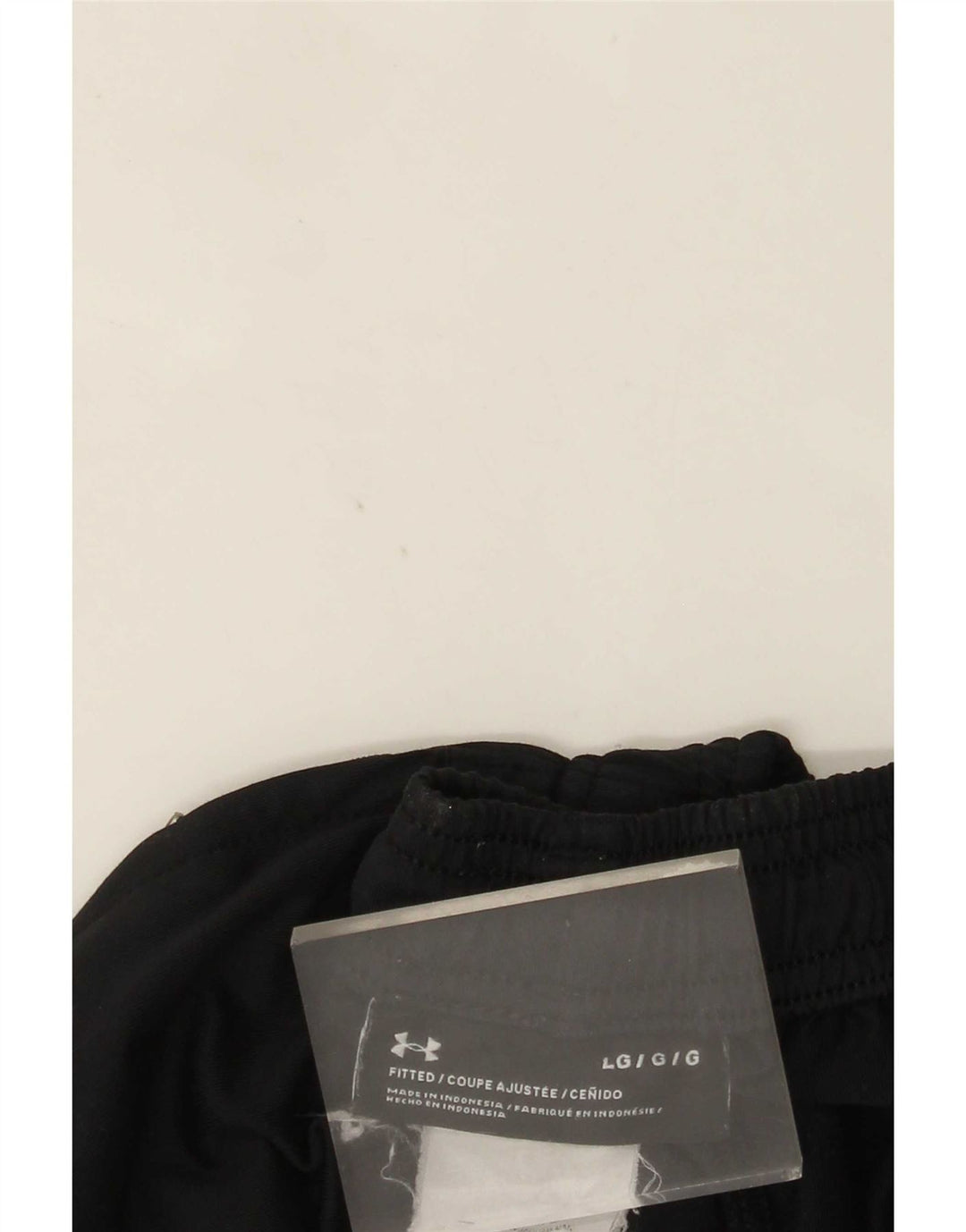 Under Armour Pantalones de chándal para hombre, talla grande, negro