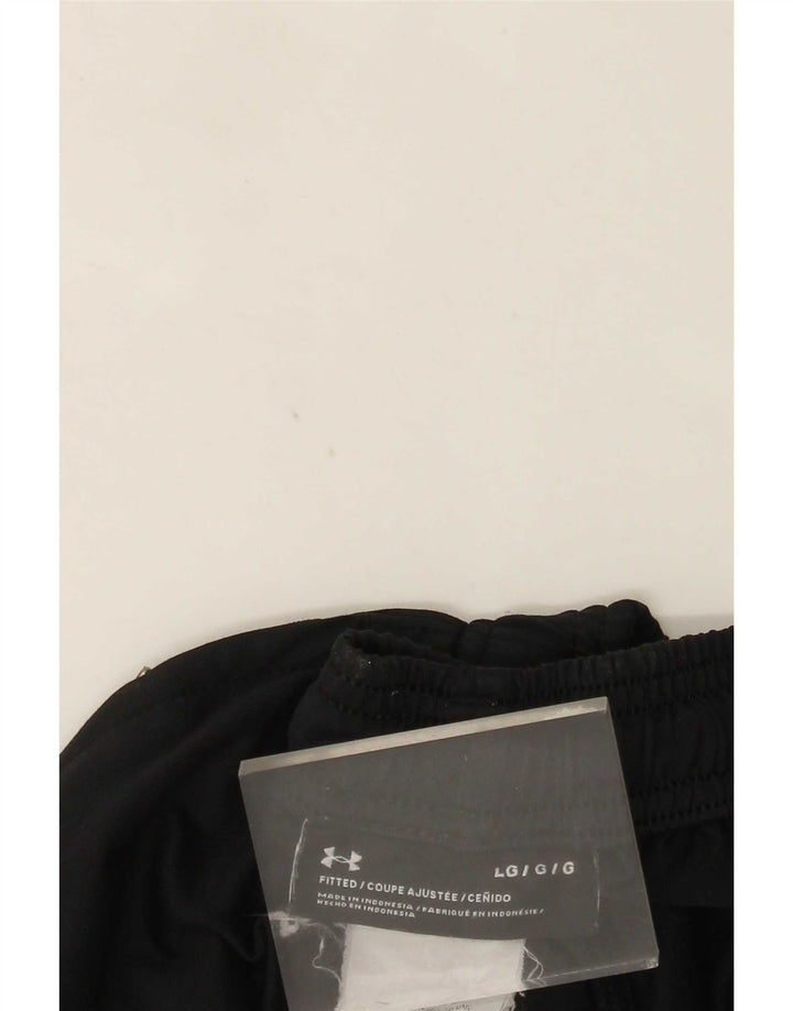 Under Armour Pantalones de chándal para hombre, talla grande, negro