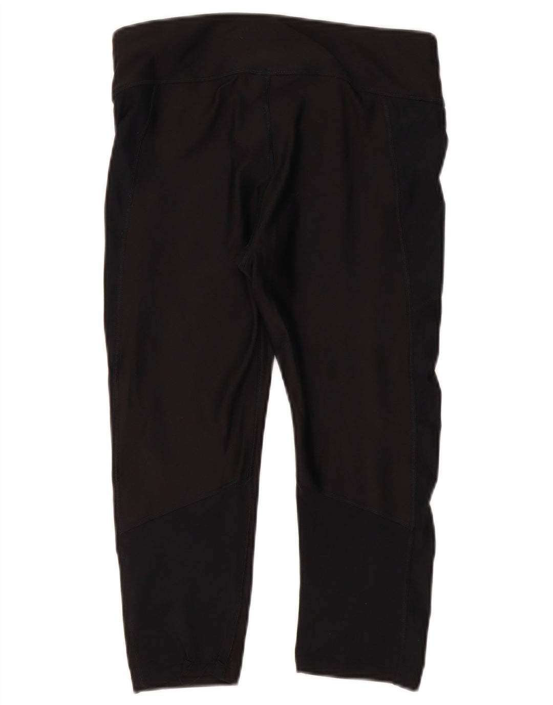Under Armour Leggings Capri Heat Gear para Mujer UK 12 Mediano Negro Poliéster