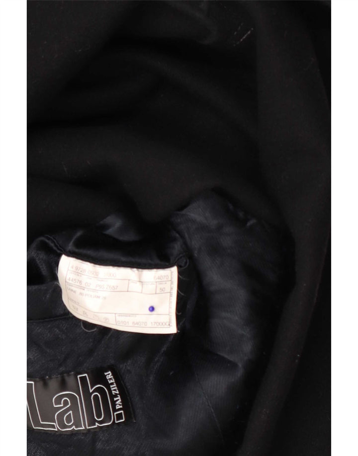 Pal Zileri Abrigo para hombre IT 50 Grande Lana negra