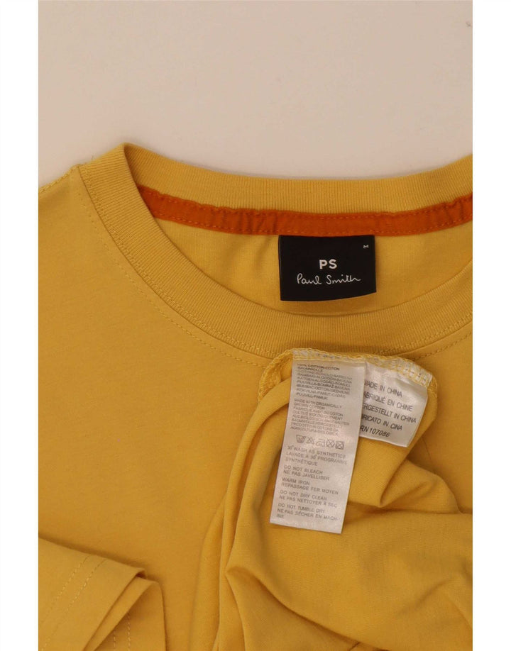 Paul Smith - Camiseta para hombre, color amarillo medio, algodón