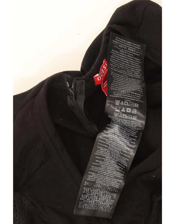 Guess Mono Pequeño De Algodón Negro Mujer