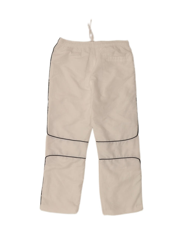 Fila Pantalones de chándal para mujer UK 10 Small White Poliéster