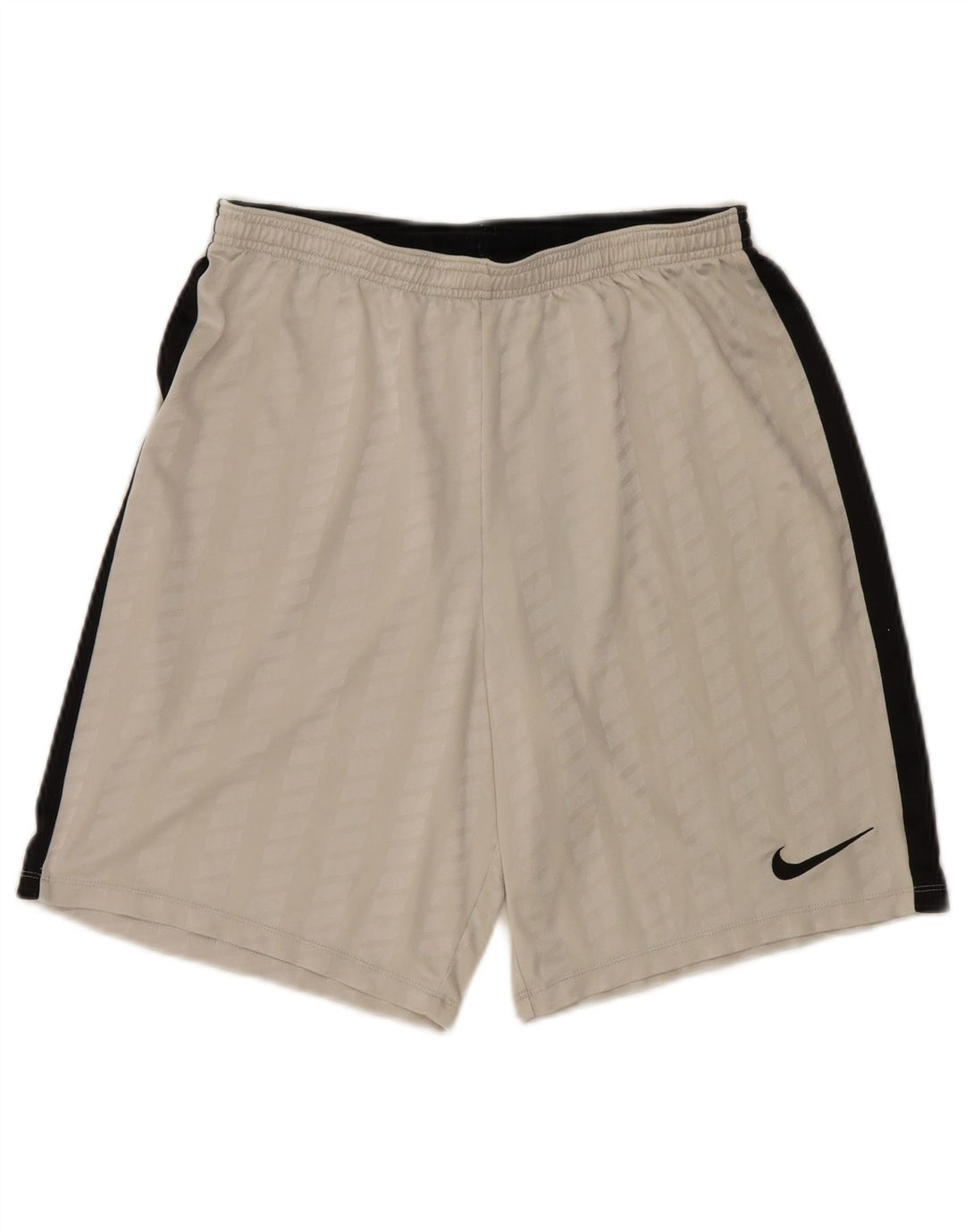 Nike - Pantalones cortos deportivos Dri Fit para hombre, tamaño grande, color blanco, poliéster