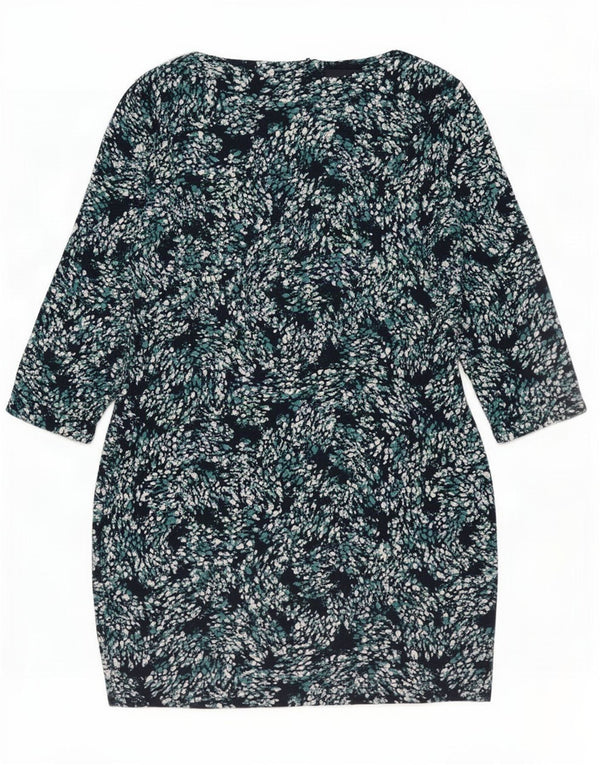 Marks & Spencer Vestido básico para mujer UK 42 Mediano Azul marino manchado
