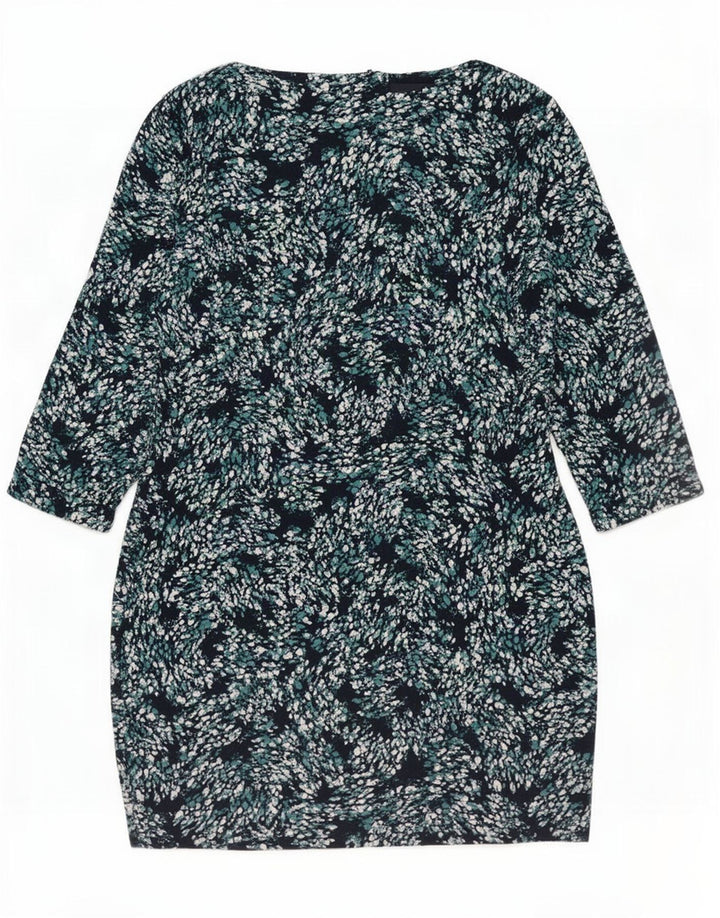 Marks & Spencer Vestido básico para mujer UK 42 Mediano Azul marino manchado