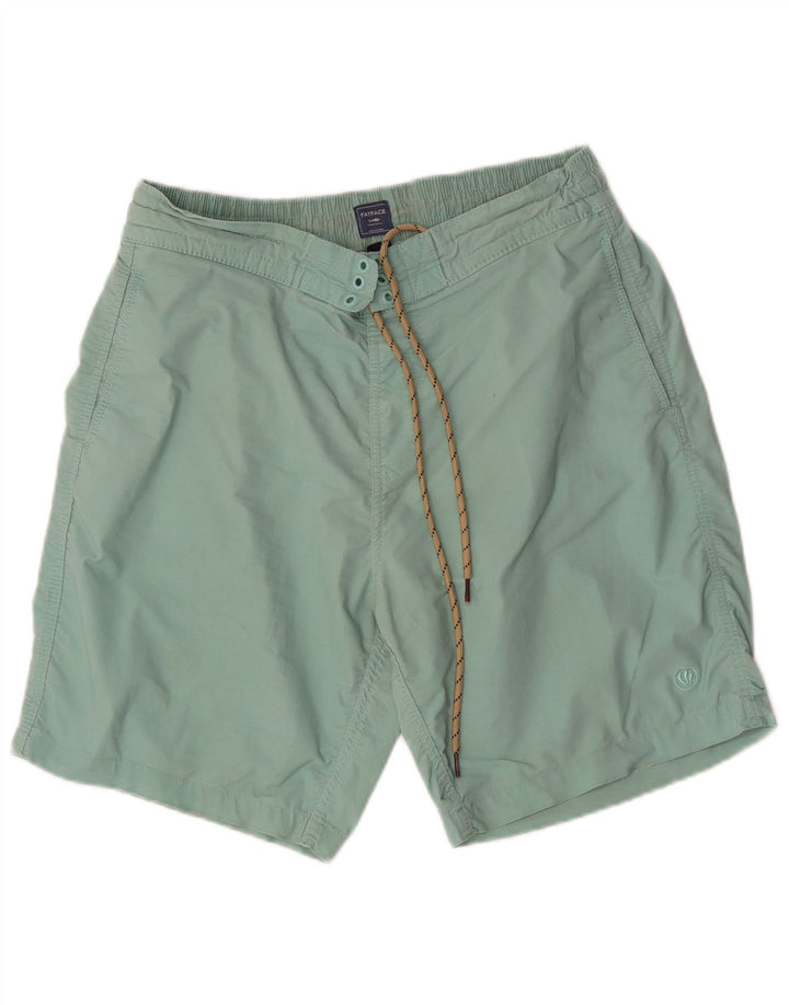 Bañador para hombre Fat Face Algodón verde medio