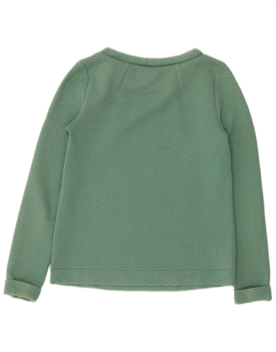 Boden Mujer Sudadera Jumper UK 10 Small Verde Poliéster
