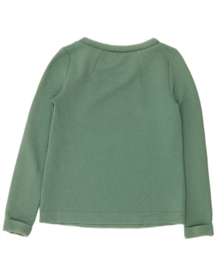 Boden Mujer Sudadera Jumper UK 10 Small Verde Poliéster