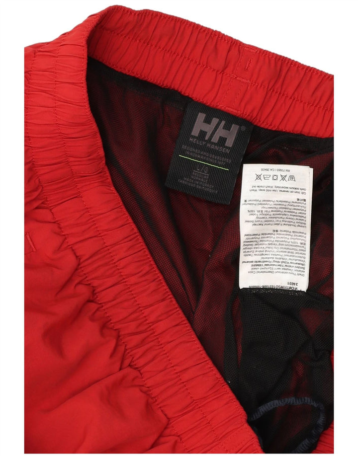 HELLY HANSEN Bañador Corto Hombre Grande Poliamida Rojo