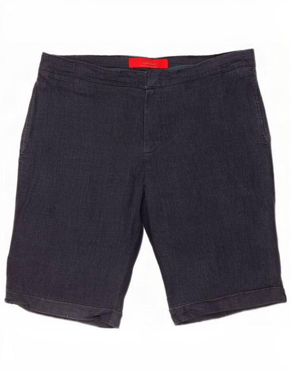 Zara Mens Chino Shorts Grande W34 Azul Marino