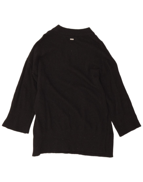 Barbour Suéter Largo con Cuello Alto para Mujer UK 10 Small Black