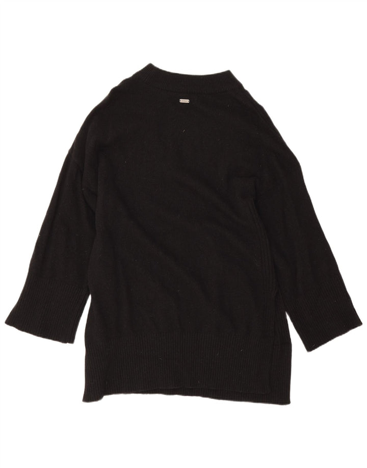 Barbour Suéter Largo con Cuello Alto para Mujer UK 10 Small Black