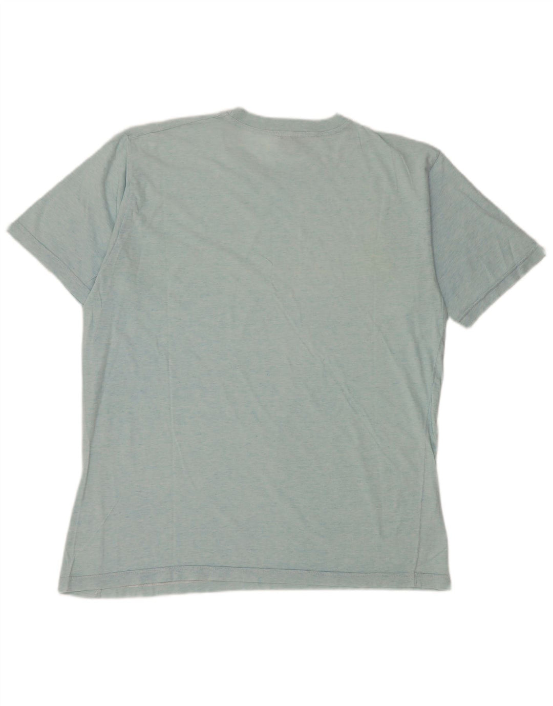 Trussardi Hombre Camiseta Top Grande Azul Algodón