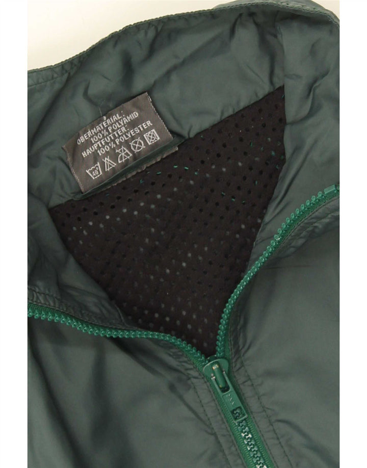 Sporting Club Chaqueta superior de chándal para hombre Grande Verde Colorblock Poliamida