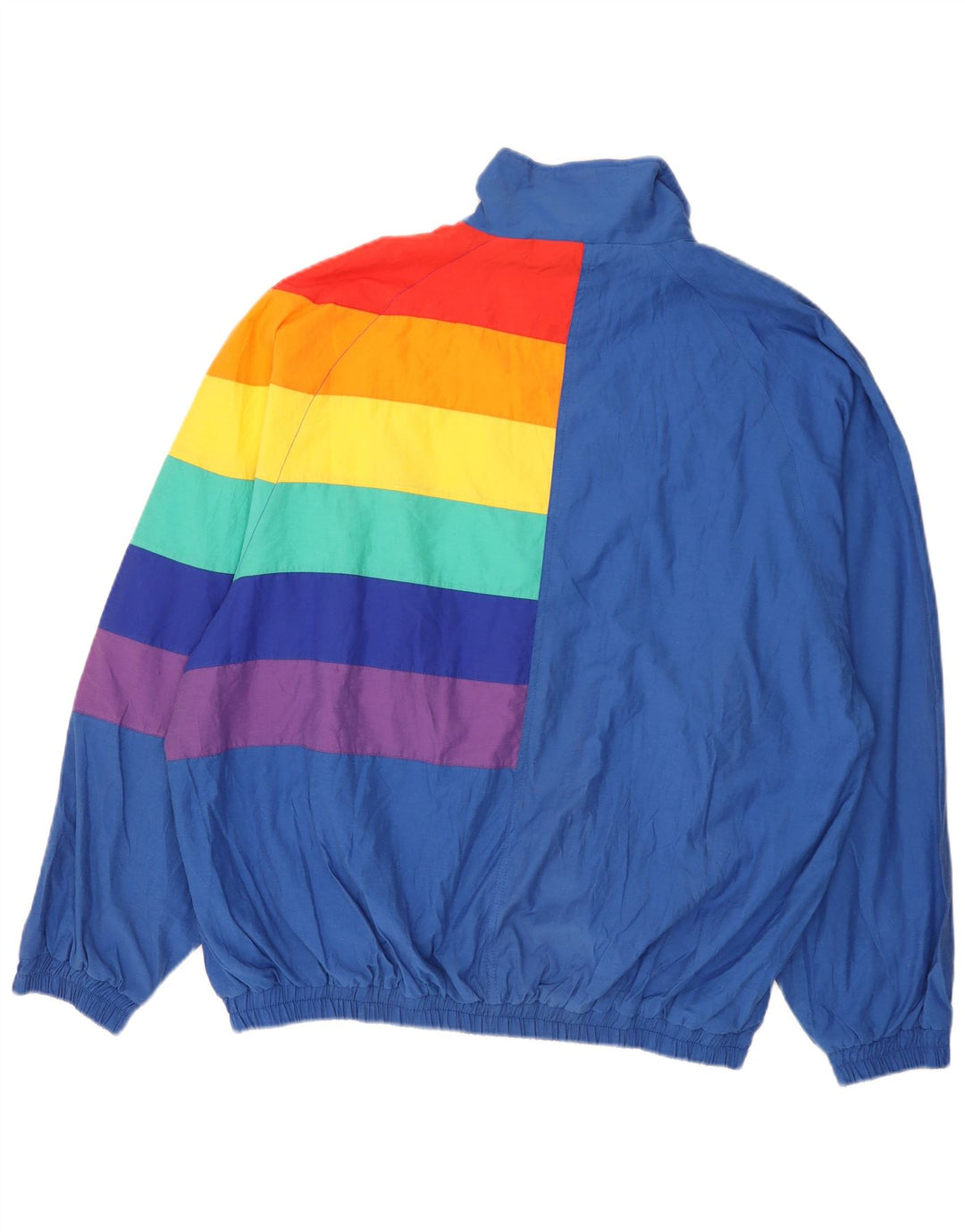 Faber Hombre Chándal Top Chaqueta XL Azul Colorblock Algodón
