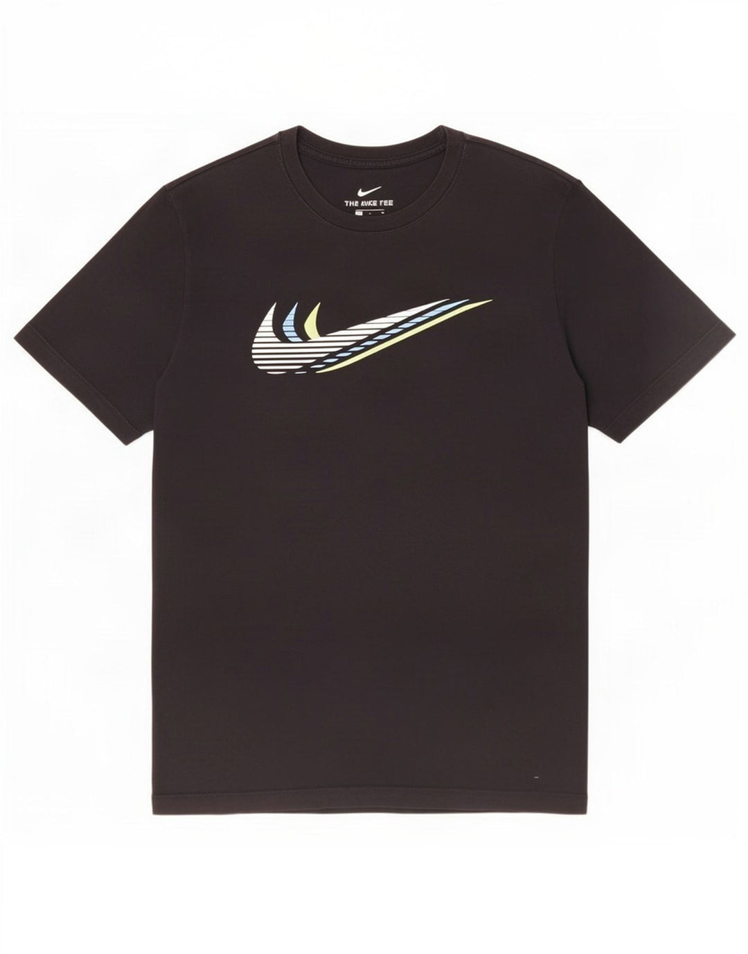 Nike Camiseta gráfica para hombre, parte superior mediana negra