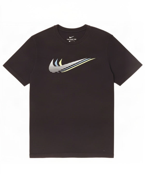 Nike Camiseta gráfica para hombre, parte superior mediana negra