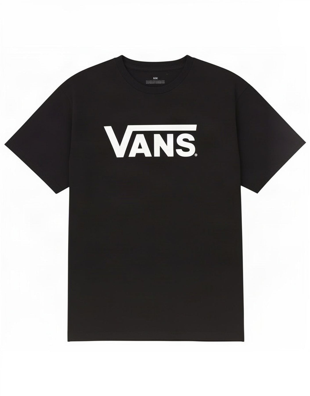 Vans - Camiseta gráfica para hombre, talla mediana, algodón negro