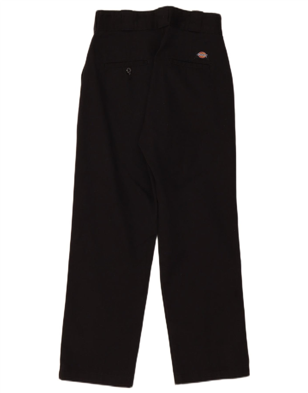 Pantalón Chino Recto Dickies Mujer W26 L26 Poliéster Negro