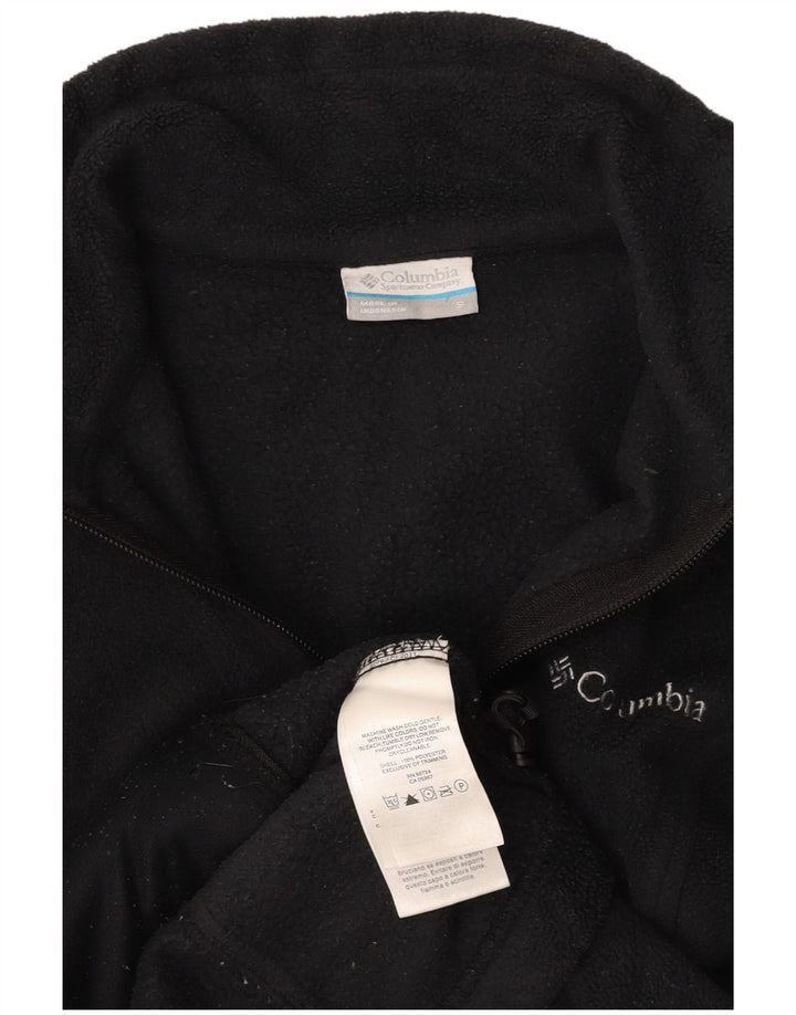 COLUMBIA Chaqueta polar para mujer UK 10 Small Azul marino Poliéster