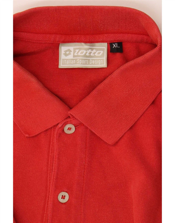 Kappa Polo Hombre XL Rojo