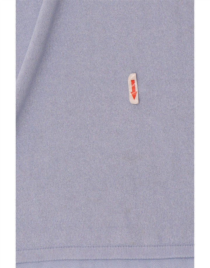 Marks & Spencer Top para mujer de manga larga UK 8 Small Viscosa azul