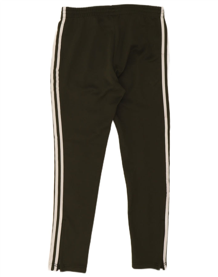 Adidas Pantalones de chándal para mujer UK 10 Small Caqui Poliéster