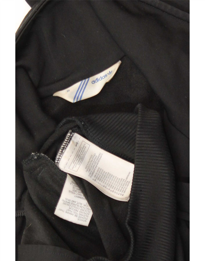 Adidas Chaqueta de chándal gráfica para mujer EU 34 XS Poliéster negro
