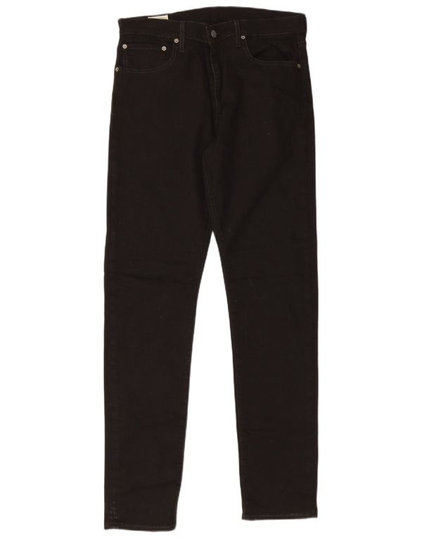 Levi's Vaqueros rectos ajustados 512 para hombre W34 L34 Algodón negro