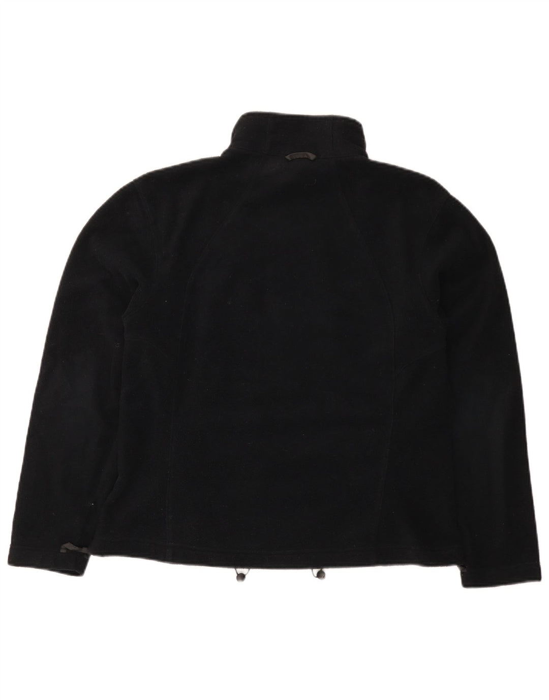 Jack Wolfskin Chaqueta polar con forro para mujer UK 46 Grande Poliéster negro